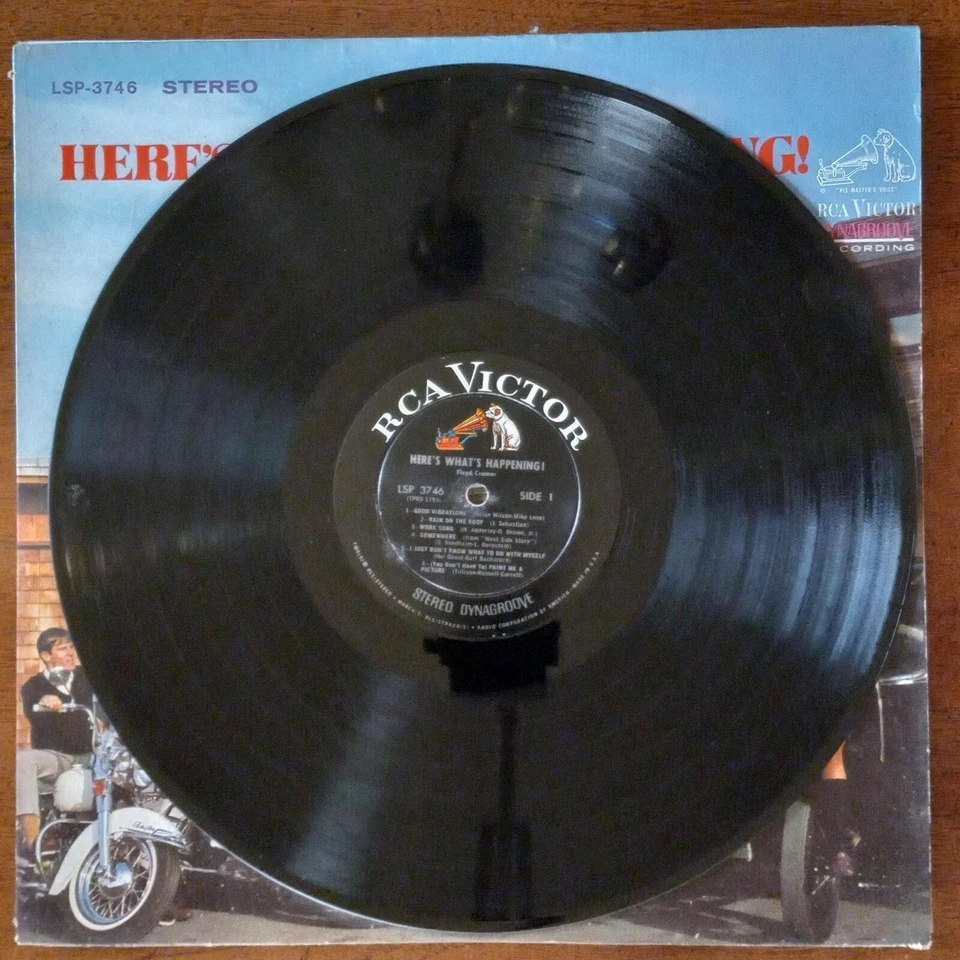 FLOYD CRAMER HERE'S WHAT'S HAPPENING! RCA VICTOR RECORDS LSP-3746 VINYL LP 98-27 - Image 3 of 4