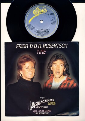ABBA - Frida & B.A:Robertson - Time - I Am The S - 7 Inch Vinyl Single - UK