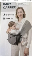 HOMEAL  Sling Baby Carrier-3 Years 0-40 Lbs