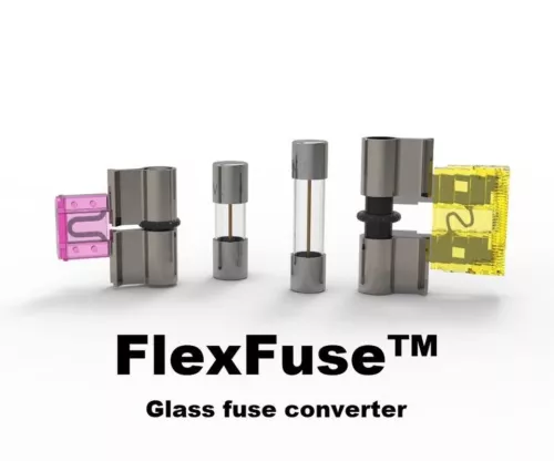Round Glass Fuse Converter To Blade