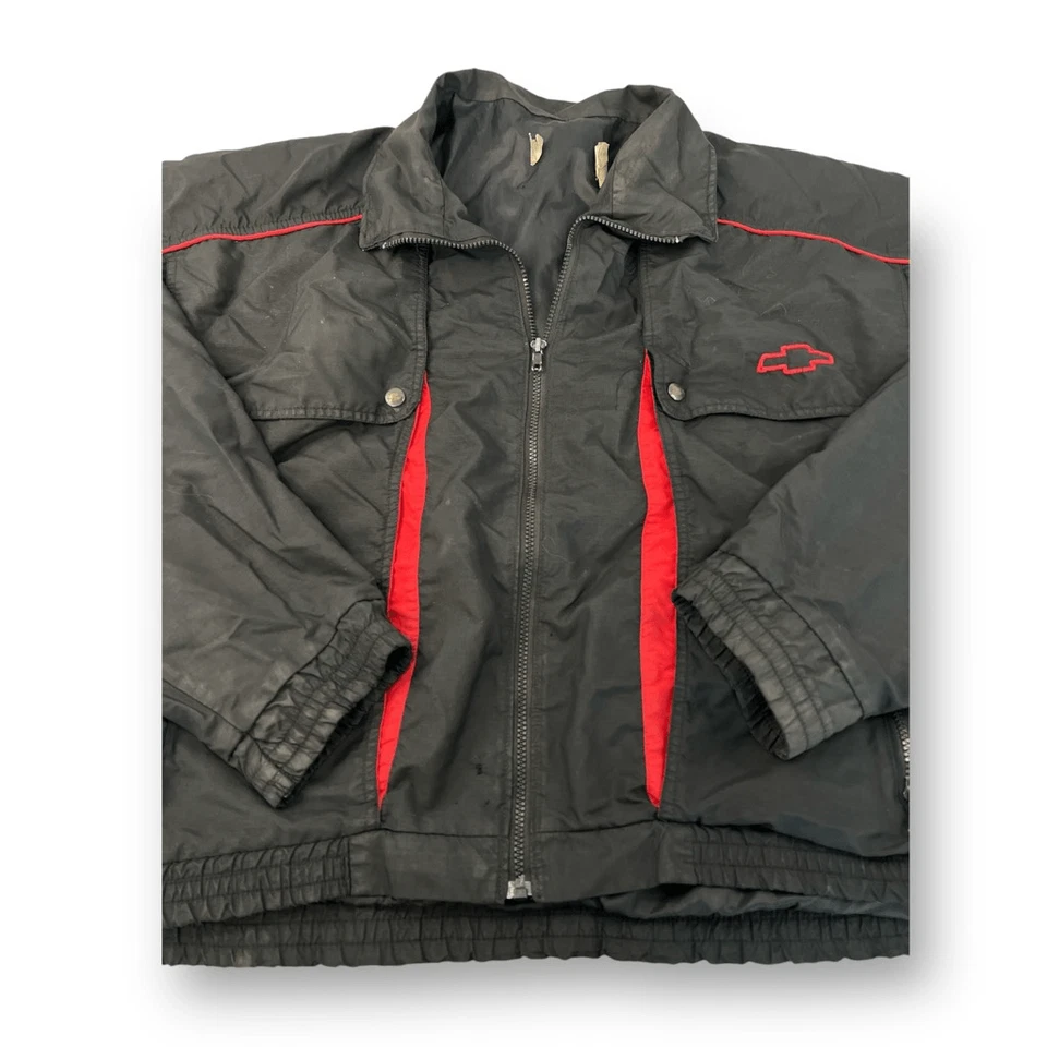 Chaqueta cortavientos Chevrolet Journeyman 1991 talla extra grande Foto 2 de 4