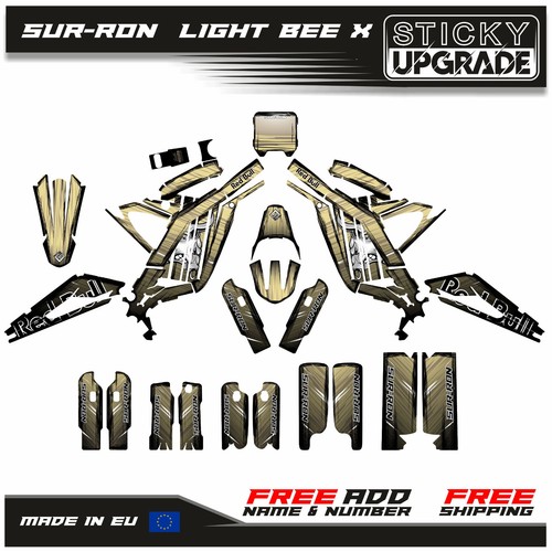 Sur-ron Light Bee Graphics Kit 21 Mil, Surron Wrap, Segway X260 Stickers, Decals - Picture 2 of 11