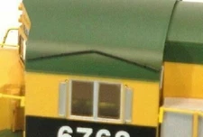 Cal Scale # 615 Cab Window Drip Ribs  For Reading Diesel Locos pkg(2) HO MIB