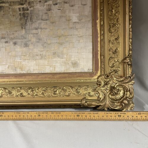 Composizione acrilica astratta vintage in cornice dorata immagine astratta vintage - Foto 16 di 24