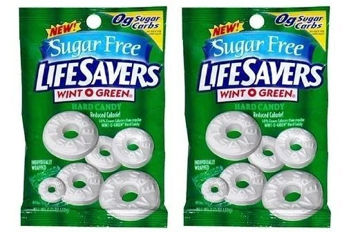 Sugar clearance free lifesavers