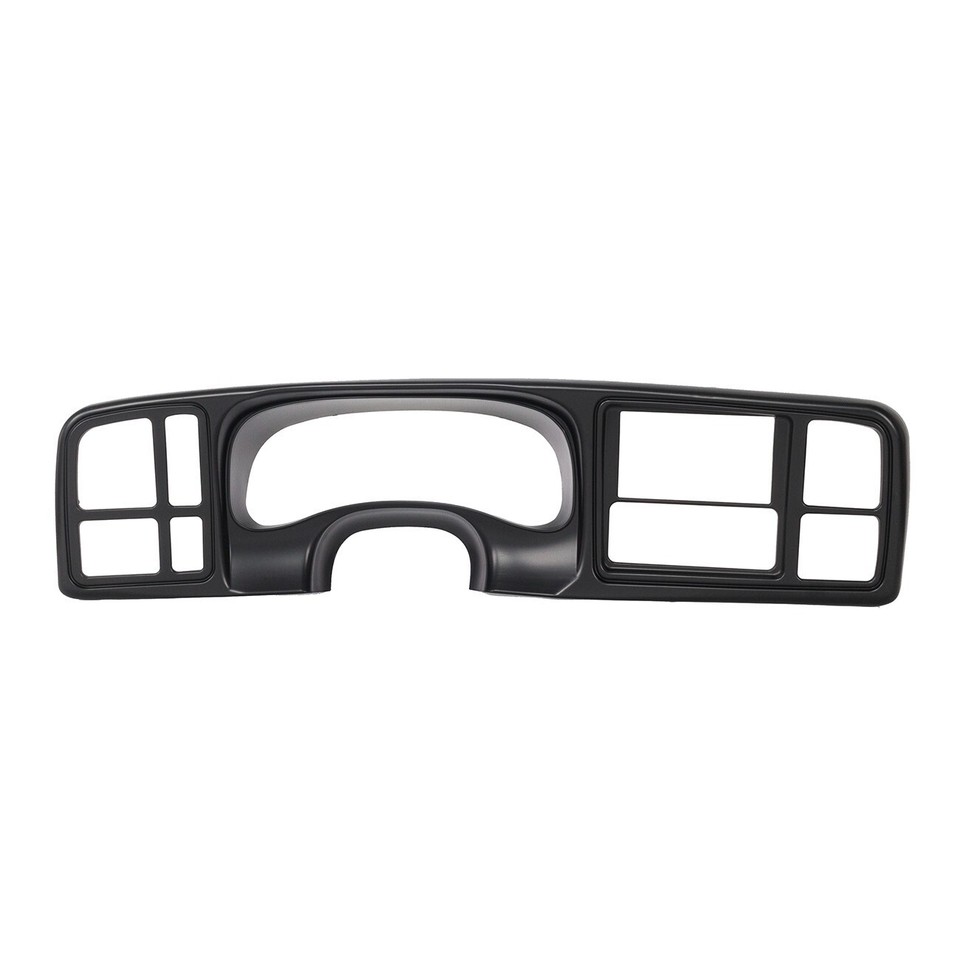 Double DIN Stereo Dash Kit For 99-02 Chevy Silverado & GMC Sierra – Black, With Hardware
