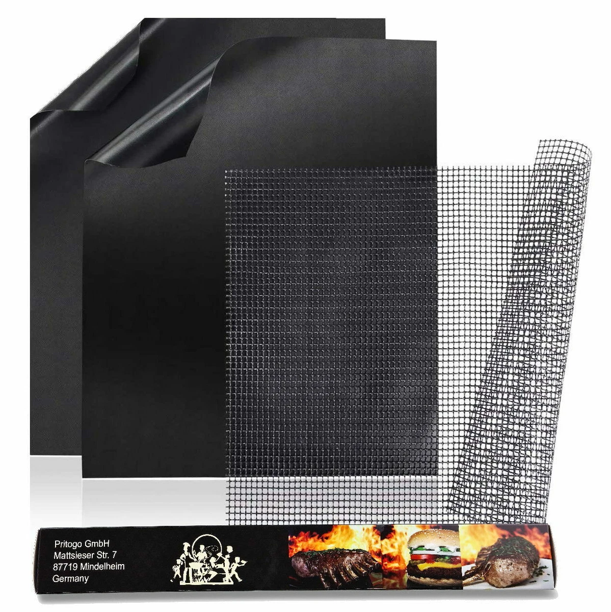BBQ Grill Mat Barbecue outdoor Baking Non-stick Pa... - Vicedeal