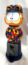 NEW YORK YANKEES  GARFIELD MUSICAL MLB DIE CAST GUMBALL MACHINE - NEW IN BOX