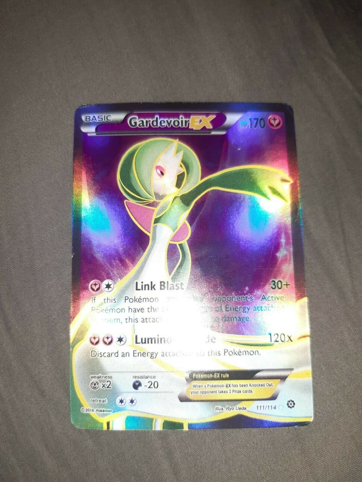  Pokemon - Gardevoir-EX (111/114) - XY Steam Siege - Holo : Toys  & Games