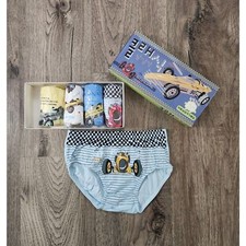 New Boys Toddlers Boxer Briefs Underwear Kids Undies Youth Race Car Underpants