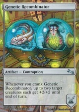 Magic the Gathering MTG Genetic Recombinator (182) Unstable   LP