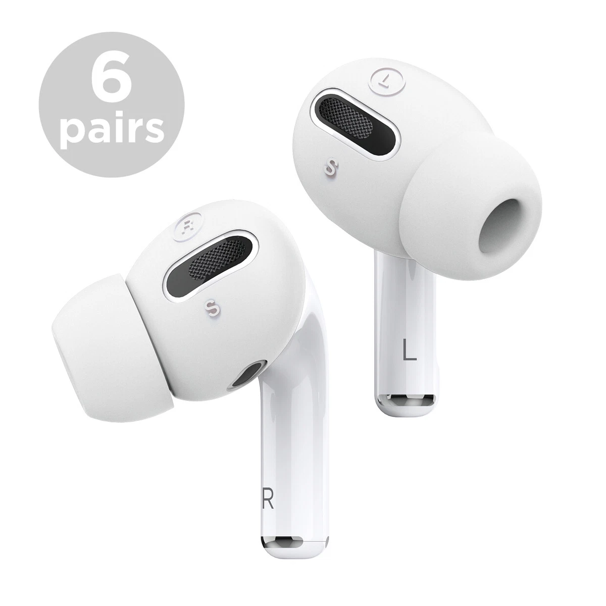 elago Upgraded AirPods Ear Hook Designed for Apple Airpods 1 & 2 and  AirPods Pro [ White ]