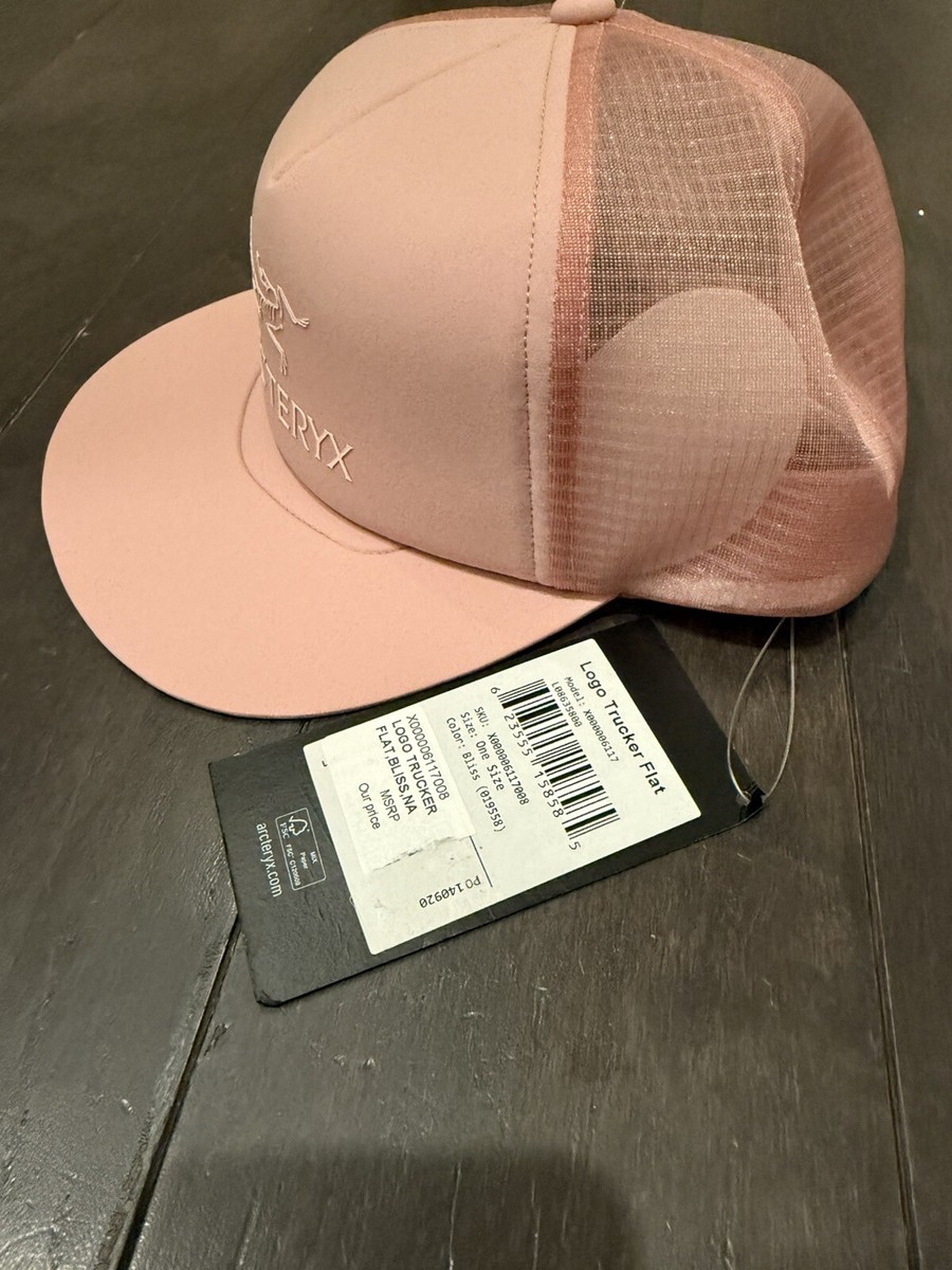 ARC'TERYX bird trucker curved サーモンピンク ARC'TERYX bird trucker curved サーモンピンク 帽子