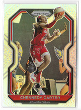 2021 Prizm WNBA Silver Prizm #49 Chennedy Carter Atlanta Dream Texas A&M