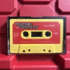 Transformers Listen N Fun G1 Cliffjumper Sun Raid Cassette Tape 1985 Untested