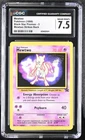 Pokémon En Mewtwo 3 1999 Black Star Promos - CGC 7.5 Mewtwo Strikes Back Movie