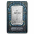 2026 PAMP Suisse Cross of Christianity 1 oz Silver Bar - In Assay w/Sleeve