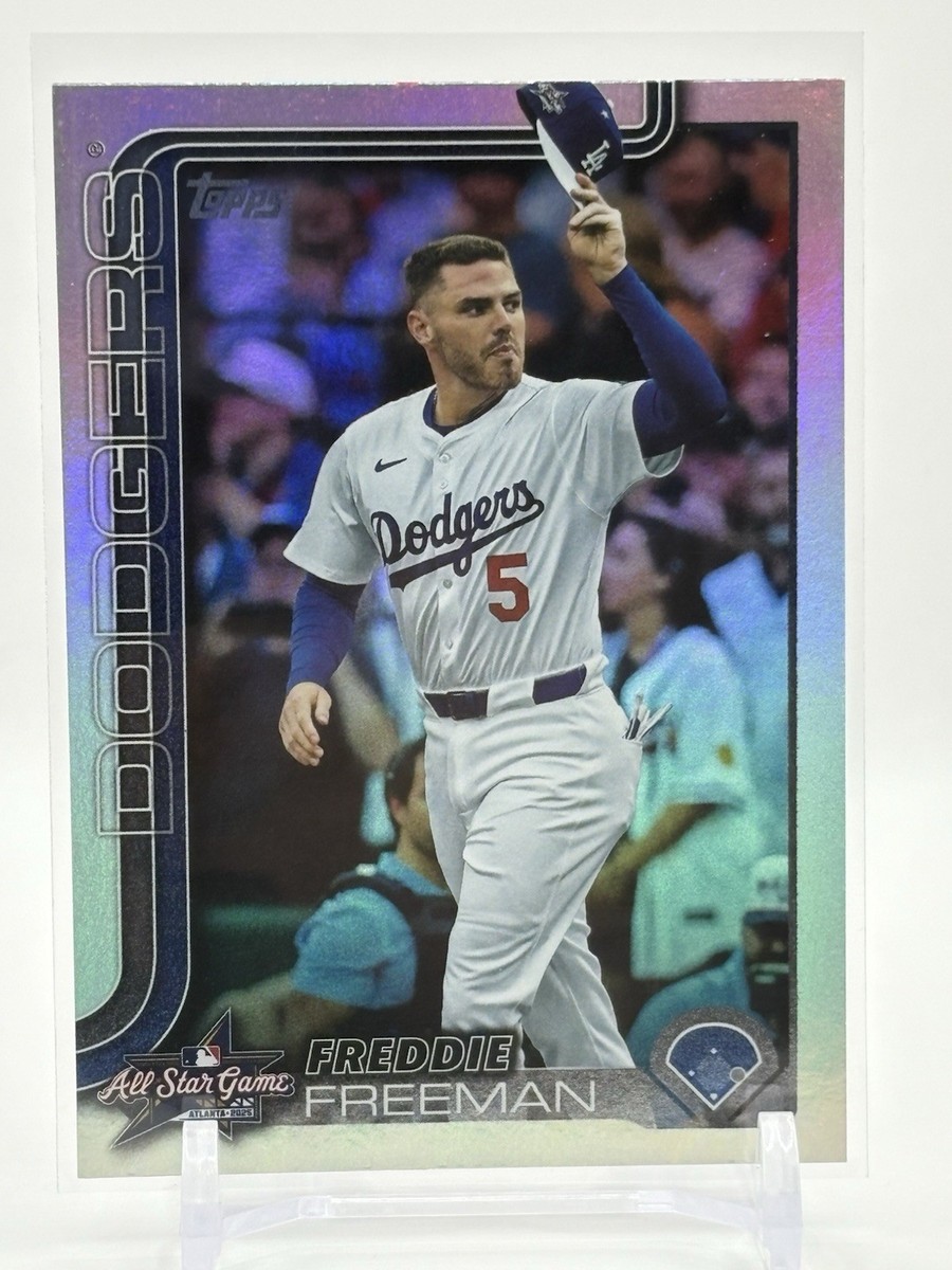 2025 Topps Update FREDDIE FREEMAN ALL STAR GAME Rainbow Foil #ASG