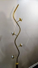 Lotus flower floor lamp frame with Four light sockets REPLACEMENT for OK9334G