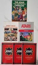 Vintage Atari Catalogs  Manual Lot Of 6