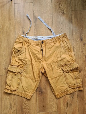 Men's Shorts LEE Dungarees Big & Tall 46 48 Belted Wyoming Cargo Bourbon Brown E - Foto 5