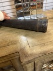 Antique Brass Telescope Spyglass Leather Wrapped Dust Shutter 31”aprox — photo 10
