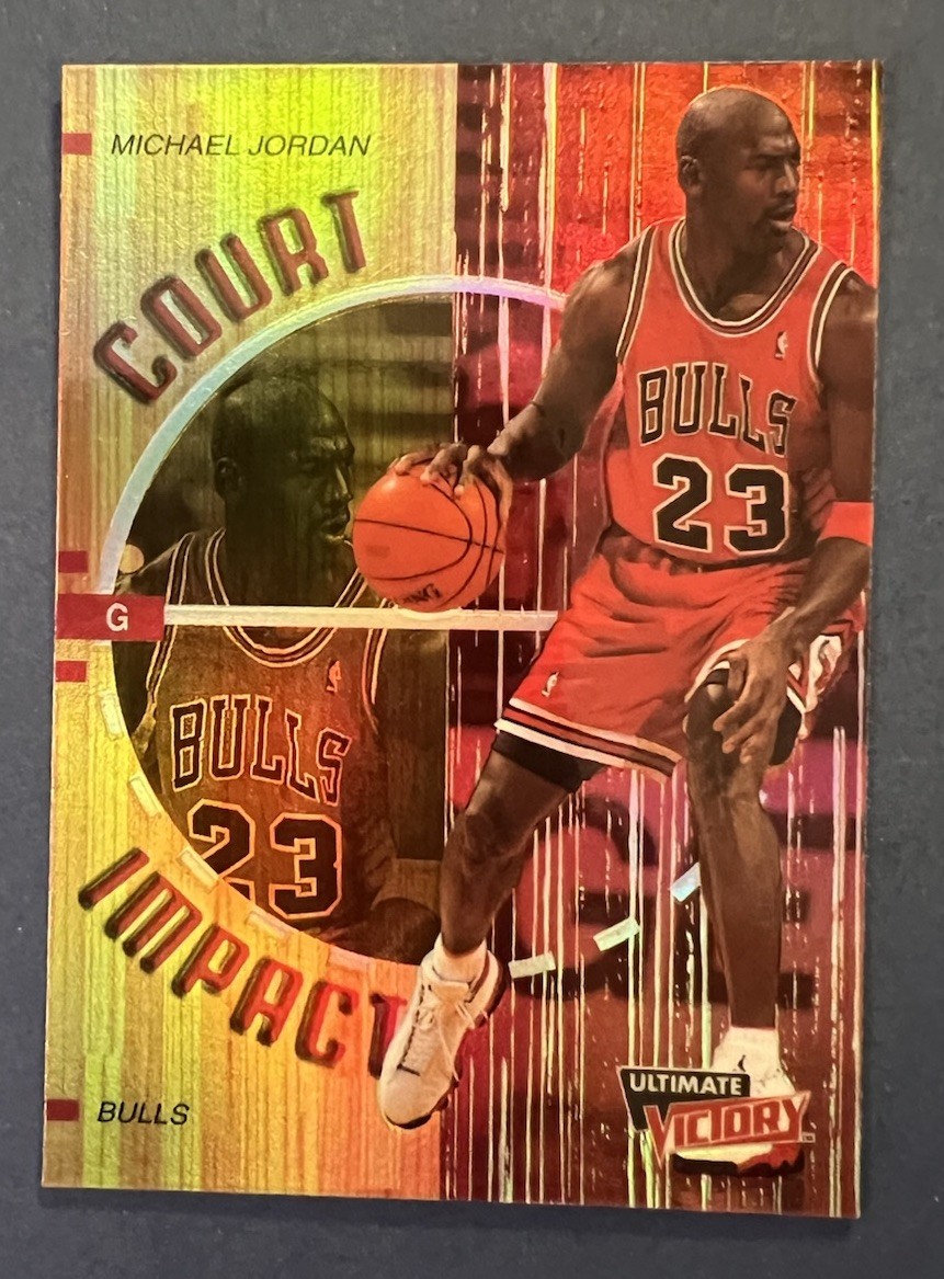 Michael Jordan #C1 Basketball Cards 1999 Upper Deck Ultimate Victory Court Impact trading card — raw and PSA graded price guide