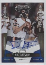 2010 Certified New Generation Mirror Blue Signatures 48/50 Dan LeFevour Auto 1u6