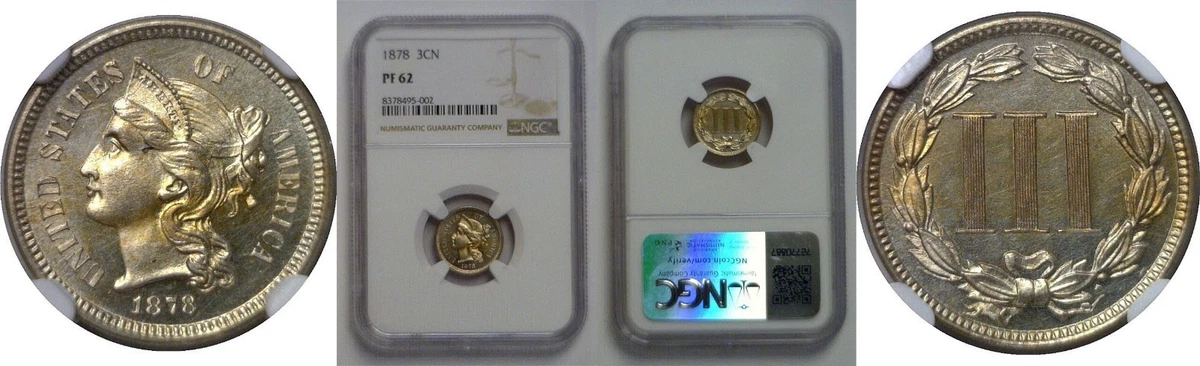 1878 Year US Three Cent Nickels for sale | eBay