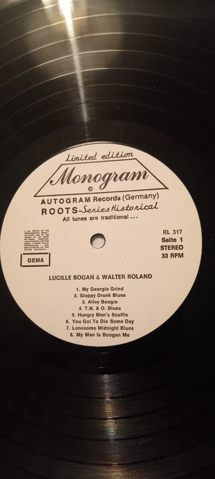 Lucille Bogan & Walter Roland - Alabama Blues (1930-1935) - Vinyl LP - Image 4 of 4
