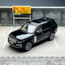 Masdi 1:64 2020 Black Range Rover SUV ORV Sports Model Diecast Metal Car