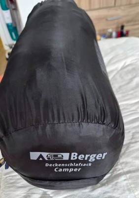 Berger Deckenschlafsack  Camper    warm, bequem & pflegeleicht