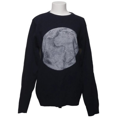 Soulland, Strickpullover, Größe: L, Blau/Grau, Wolle, Batik, Feinstrick #C1R