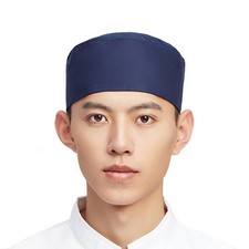 Hyzrz Unisex Chef Hats Adjustable Kitchen Cooking Caps with One Size, Blue