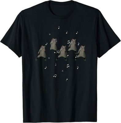 Dancing Rat Funny Meme Design Funny Meme Rat Unisex T-Shirt