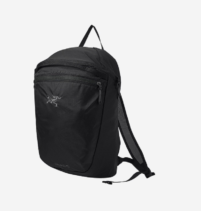 NWOT Arc\'teryx Black Heliad 15 Lightweight Nylon Compact Outdoor Backpack Heliad 15 Backpack | Arc main image 3