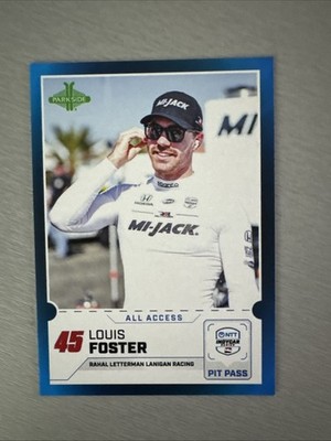2026 Parkside IndyCar Louis Foster All Access Insert