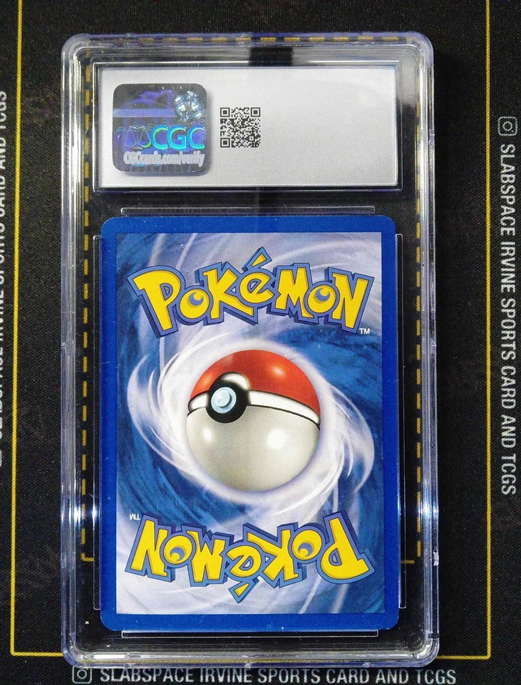 2000 POKEMON LEAGUE #9 BLACK STAR PROMO MEW HOLO SWIRL  CGC 8.5 - Image 2 of 2