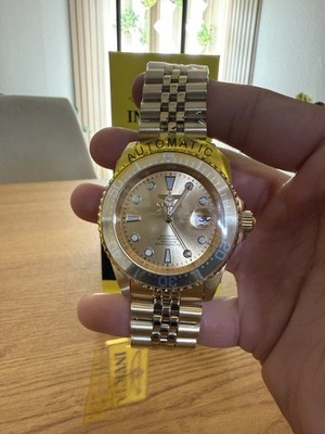 Invicta Pro Diver Automatic 40mm Gold Watch