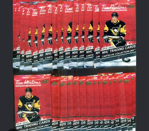 Makar! Unopened TIM HORTONS UPPER DECK 2019-2020 Hockey Cards 50 pack lot! 