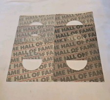 45 RPM 7" RECORD SLEEVES CO. SLEEVE 6 PACK SEE PHOTO Hall Of Fame SLV382