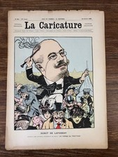Revue LA CARICATURE Oct. 1898 DUBUT DE LAFOREST Vierge du Trottoir Homosexualité