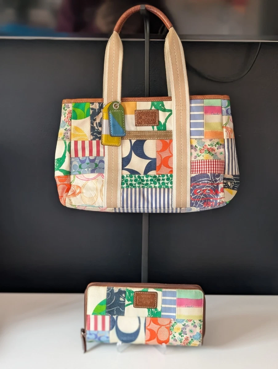 Coach Patchwork Zip Satchel/Top Handle Bag Handbags & Bags for