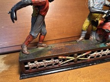 Original Antique BASEBALL PLAYER Mechanical Bank J & E Stevens C 1888