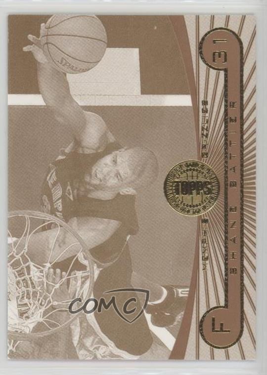2005-06 Topps First Row Sepia-Tone 25/25 Shane Battier #33 1i0