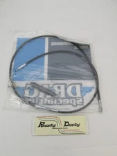 Drag Specialties Harley Davidson Clutch Cable 76 3/4" Vinyl Black 06521433