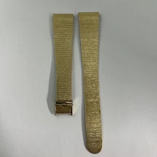Vintage USA KESTENMADE 10K Gold Filled Top 18mm Ends Wristwatch Band