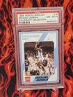 1989 North Carolina Finest Michael Jordan #18 Coca Cola Basketball Card [PSA 8]