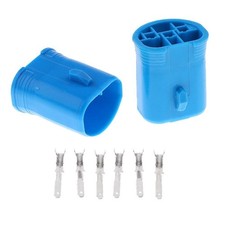 1 Pair 9004/HB1/9007/HB5 Headlight Light Bulb Male Plug Wire Harness Sockets