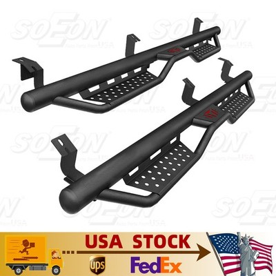 Drop Running Boards Side Steps For 2005-2023 Toyota Tacoma Double Cab / Crew Cab